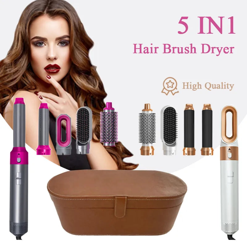 The 5 In 1 LuxeBeauty Hair Styling Tool